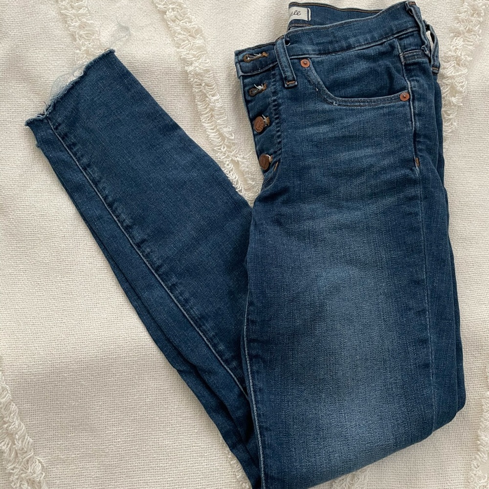 Madewell blue jeans